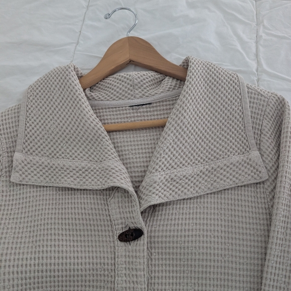 Women's Large Bone Color Jacket - Picture 5 of 7